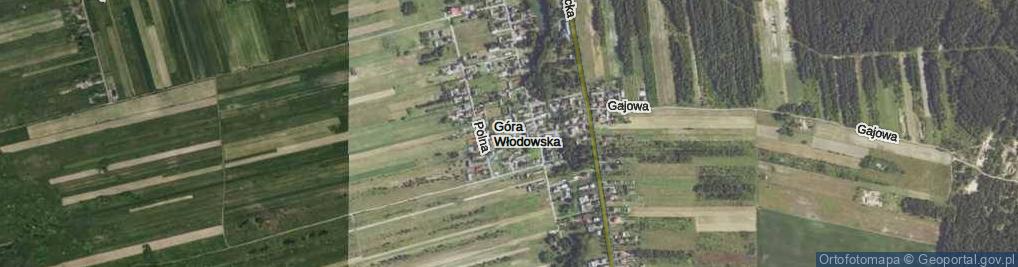 Zdjęcie satelitarne Ciasna ul.